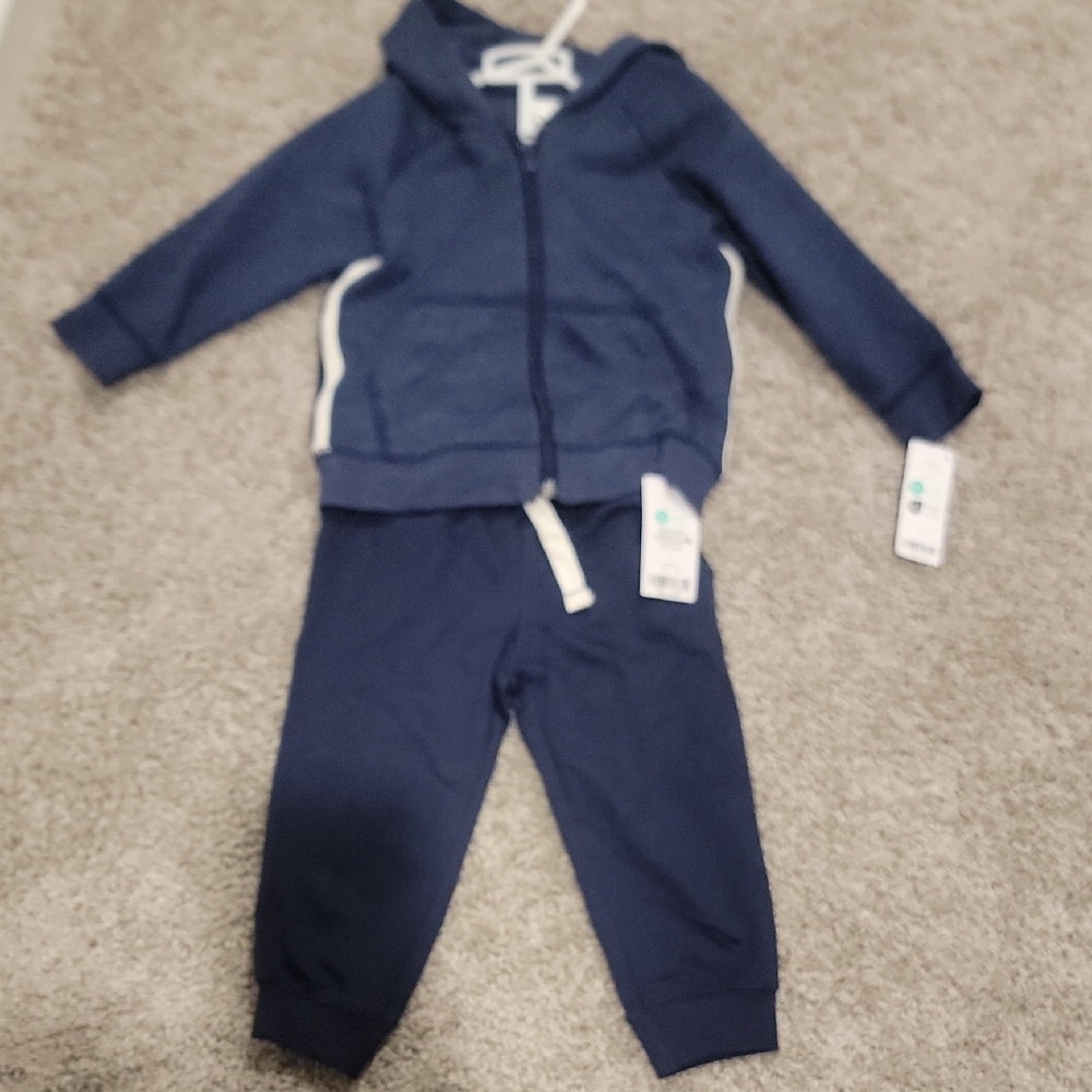 Carter's Navy Blue Kids Jogger Set